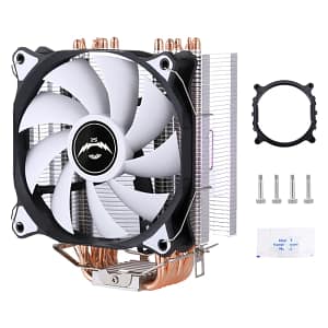 Computer CPU Processor Cooling 120mm Fan 6 Heat Pipe Suitable For Installing LGA2011 x79 x99 e5 2099 AMD PWM Speed Regulation
