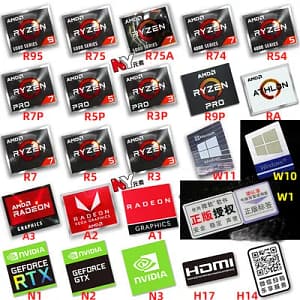 Special AMD Ryzen Label Sticker For Laptop PC Tablet Desktop Computer Mobile Digital Camera Personalized DIY Decoration