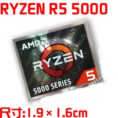 Special AMD Ryzen Label Sticker For Laptop PC Tablet Desktop Computer Mobile Digital Camera Personalized DIY Decoration - Image 13