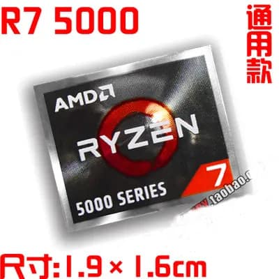 Special AMD Ryzen Label Sticker For Laptop PC Tablet Desktop Computer Mobile Digital Camera Personalized DIY Decoration - Image 12