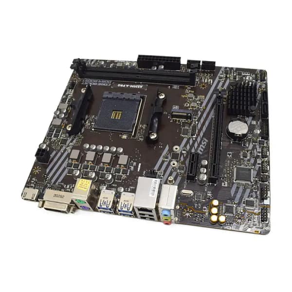 AM4 Motherboard For RYZEN 5 5500 cpu MSI A520M-A PRO Motherboard AMD A520 DDR4 64GB PCI-E 3.0 USB3.2 HDMI M.2 DVI Micro ATX - Image 4