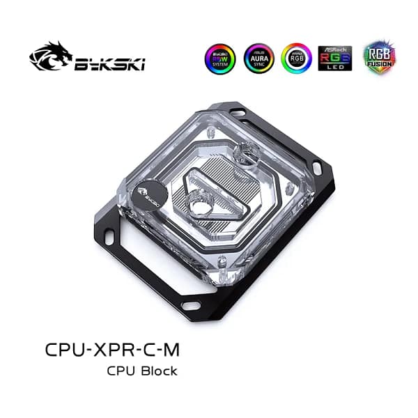 Bykski CPU Block Use for INTEL LGA115X 1200 1700 2011 /AMD Ryzen 3/5/7 X470 X570 Water Cooler Radiator CPU-XPR-C-M/CPU-XPR-C-I - Image 4