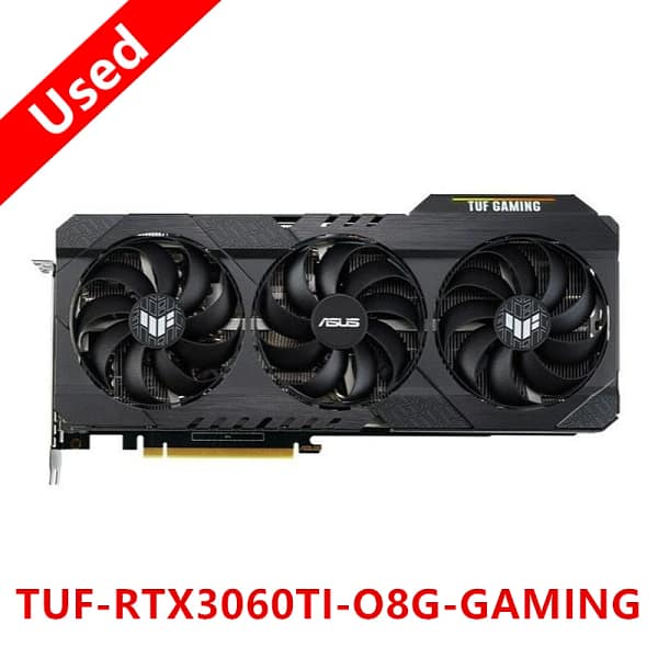 Original ASUS RTX 3060 12GB GPU TUF RTX3060 Ti 8GB Video Card GTX 3060Ti RTX3060Ti Nvidia HDMI Graphics Cards Computers Gaming - Image 9