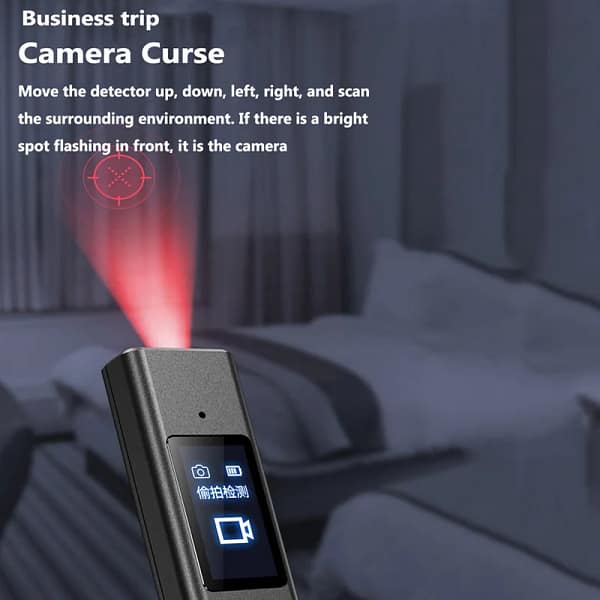 Hidden Spy Camera Detector Multi-function Anti Mini Bug Devices Camera Wireless GSM Signal Wiretapping GPS Tracker Cam Detect - Image 4