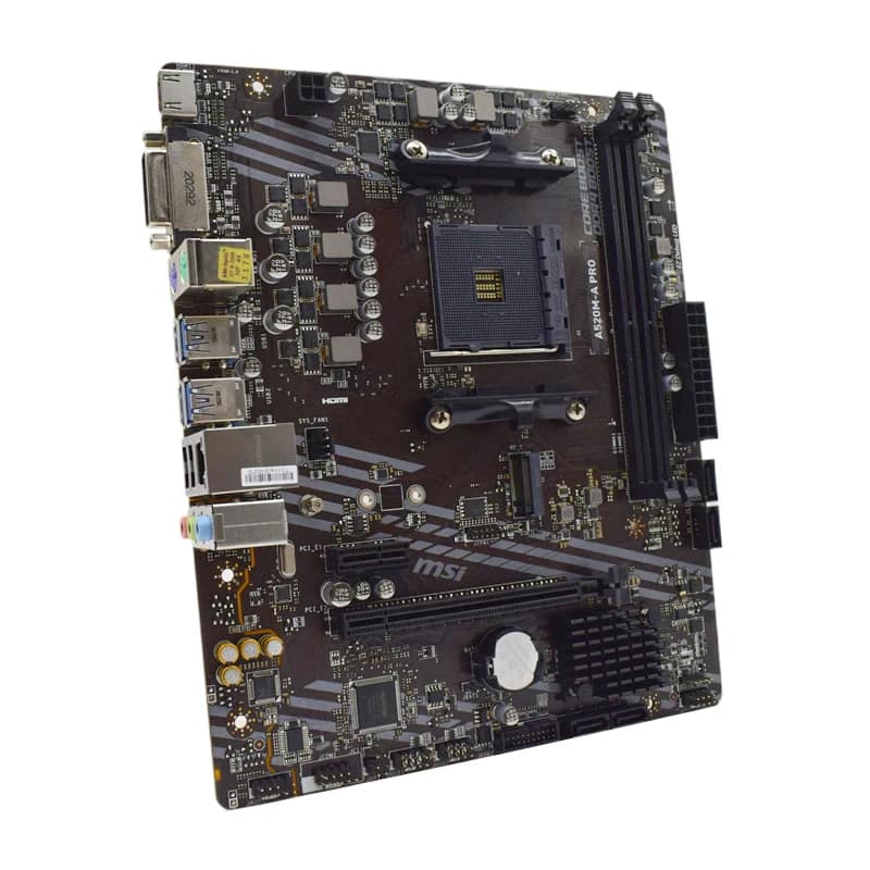 AM4 Motherboard For RYZEN 5 5500 cpu MSI A520M-A PRO Motherboard AMD A520 DDR4 64GB PCI-E 3.0 USB3.2 HDMI M.2 DVI Micro ATX - Image 2
